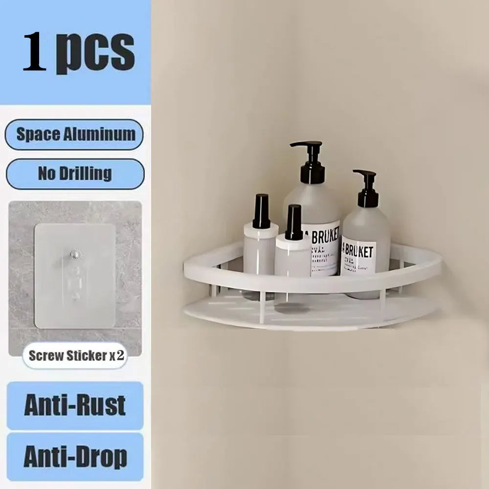 SleekSpace Drill-Free Bathroom Shelf