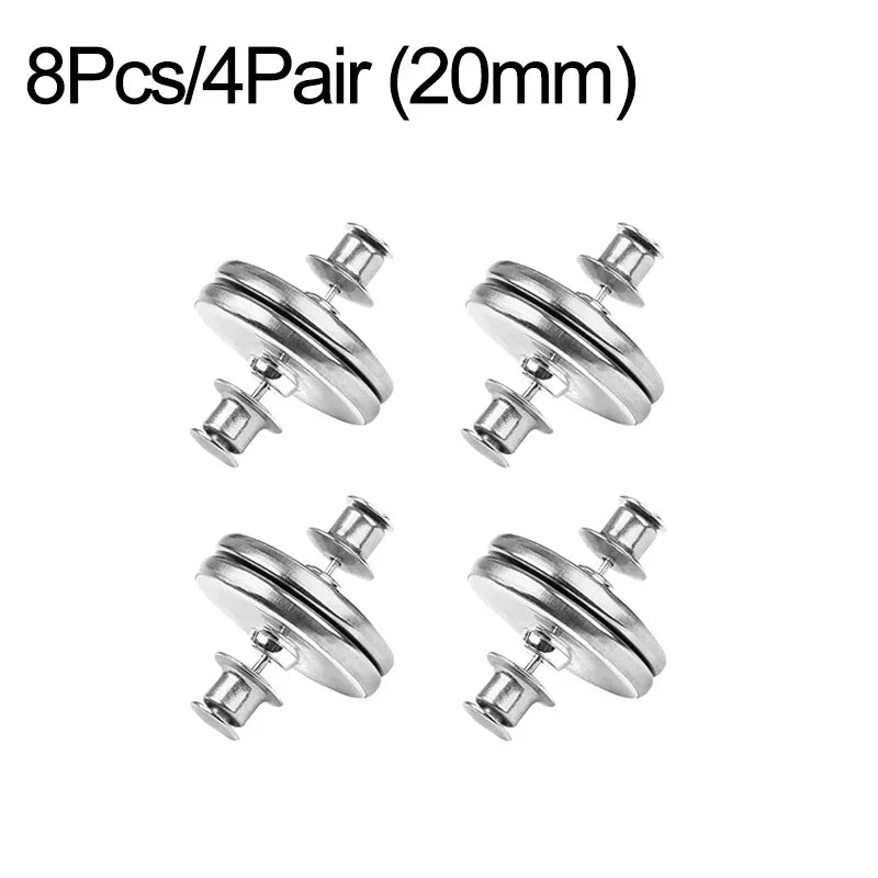 Magnetic Curtain Button Clips – Set of 4/8 Pairs