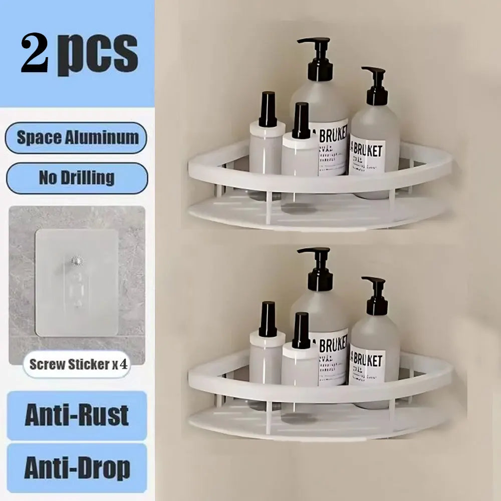 SleekSpace Drill-Free Bathroom Shelf