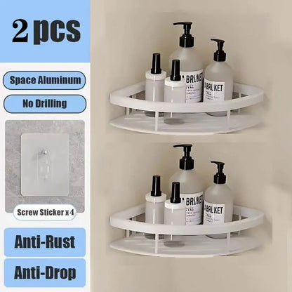 SleekSpace Drill-Free Bathroom Shelf