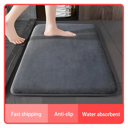 Super Absorbent Velvet Floor Mat