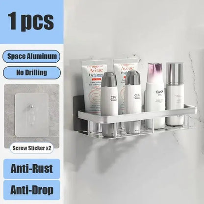SleekSpace Drill-Free Bathroom Shelf
