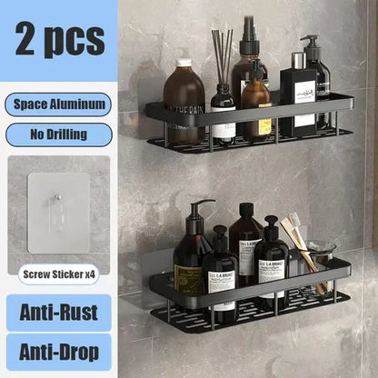 SleekSpace Drill-Free Bathroom Shelf