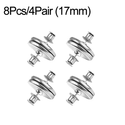 Magnetic Curtain Button Clips – Set of 4/8 Pairs