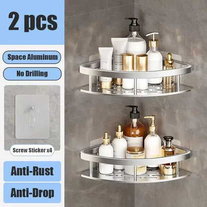 SleekSpace Drill-Free Bathroom Shelf