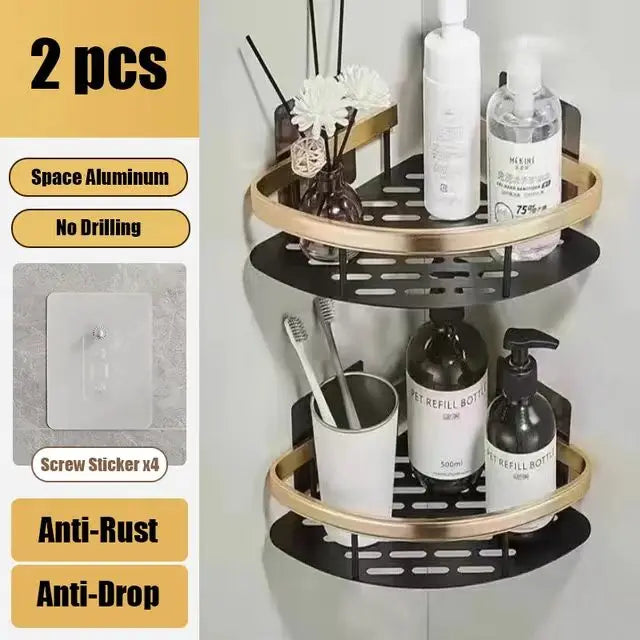 SleekSpace Drill-Free Bathroom Shelf