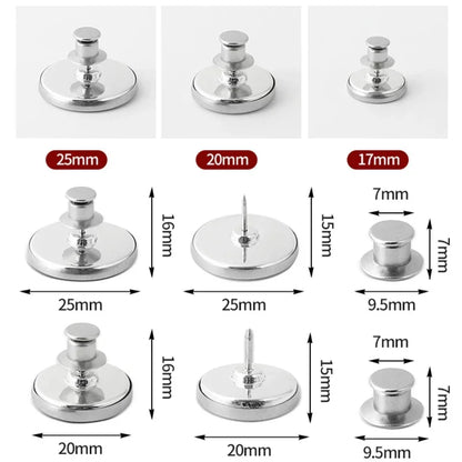 Magnetic Curtain Button Clips – Set of 4/8 Pairs