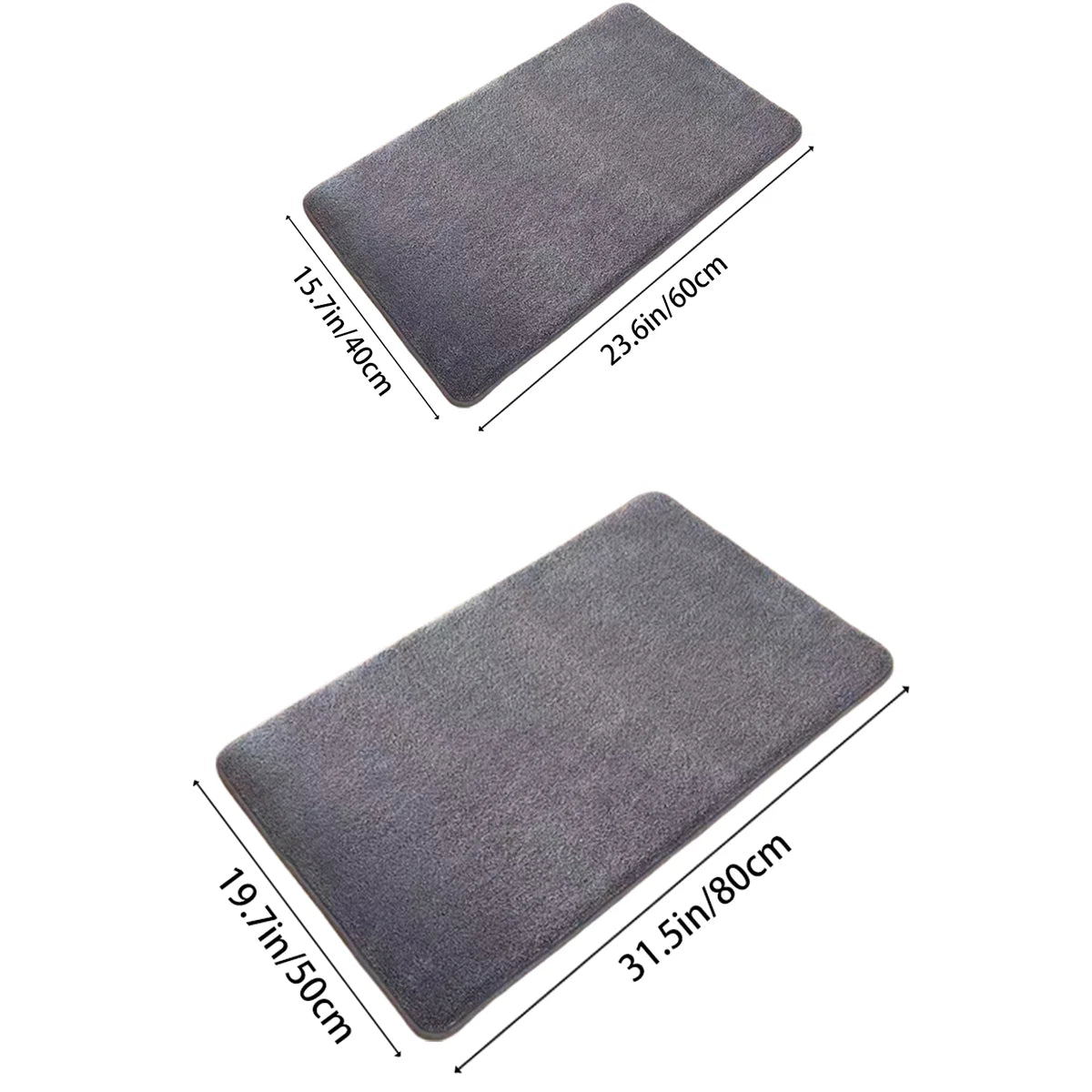 Super Absorbent Velvet Floor Mat