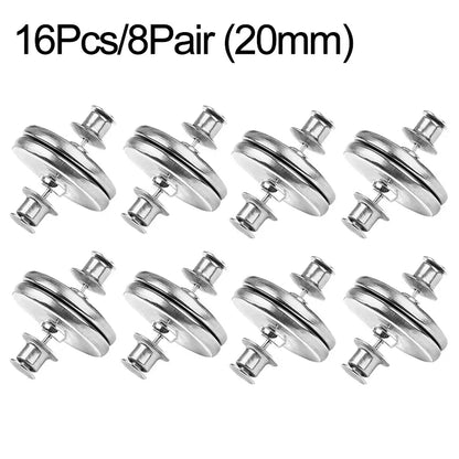Magnetic Curtain Button Clips – Set of 4/8 Pairs